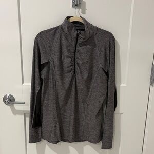 Champion Black and Gray Semi-Fitted Top